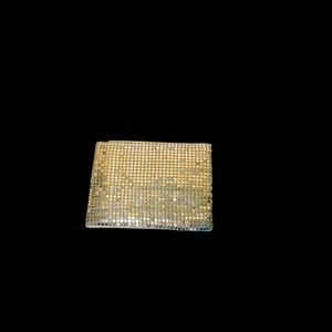 Vintage Gold Sequin, Metallic, Wallet